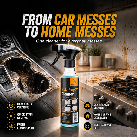 Multi-Purpose Cleaning Spray, Heavy Duty Dual-Action Degreaser & Stain Remover