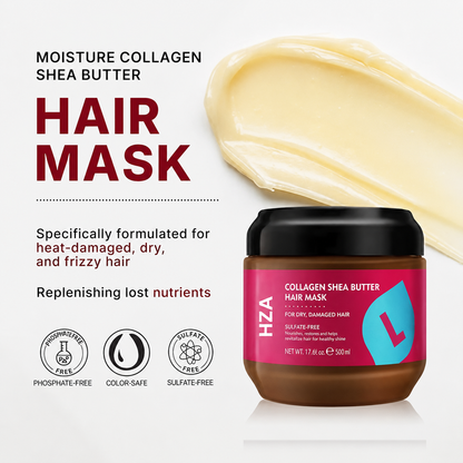 Say Goodbye to Dry, Frizzy Hair – HZA Deep Repair Hair Mask✨