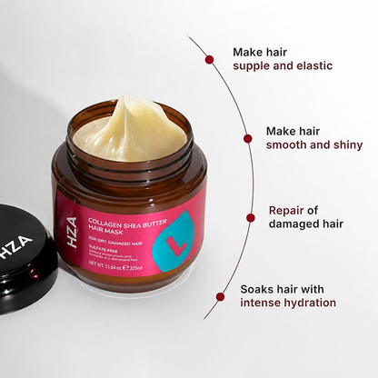 Say Goodbye to Dry, Frizzy Hair – HZA Deep Repair Hair Mask✨