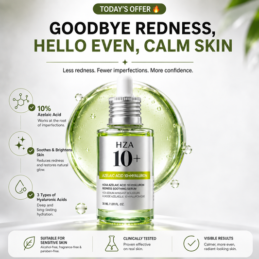 Azelaic Acid 10% Serum | Say Goodbye to Redness in Days